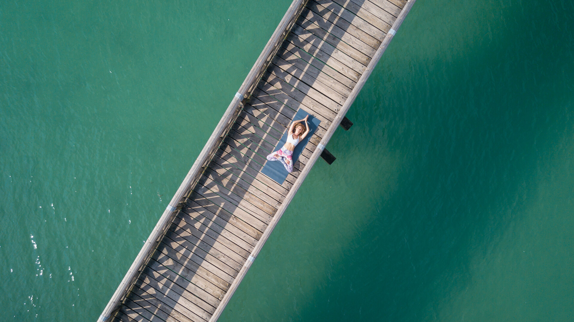 Yoga an den schönsten Orten am Wörthersee.